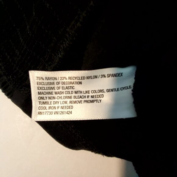 Wild Fable Womens Black Cropped Tank Top With Lace Trim & Adjustable Straps M - Picture 7 of 7